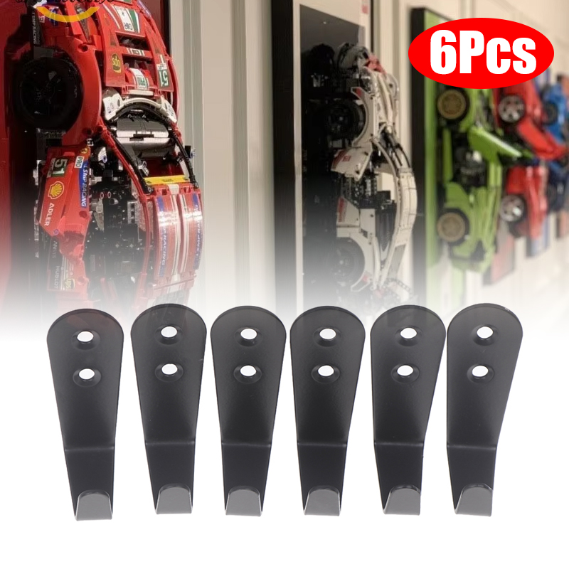 Car Care - 6 sztuk/partia Haczyki ścienne do montażu