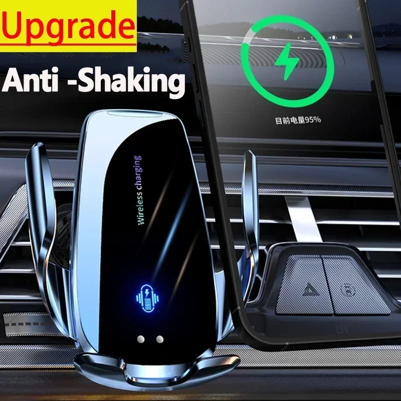 Wireless Car Charger Mount Fast Charging - Bezprzewodowa ładowarka samochodowa do kratki wentylacyjnej