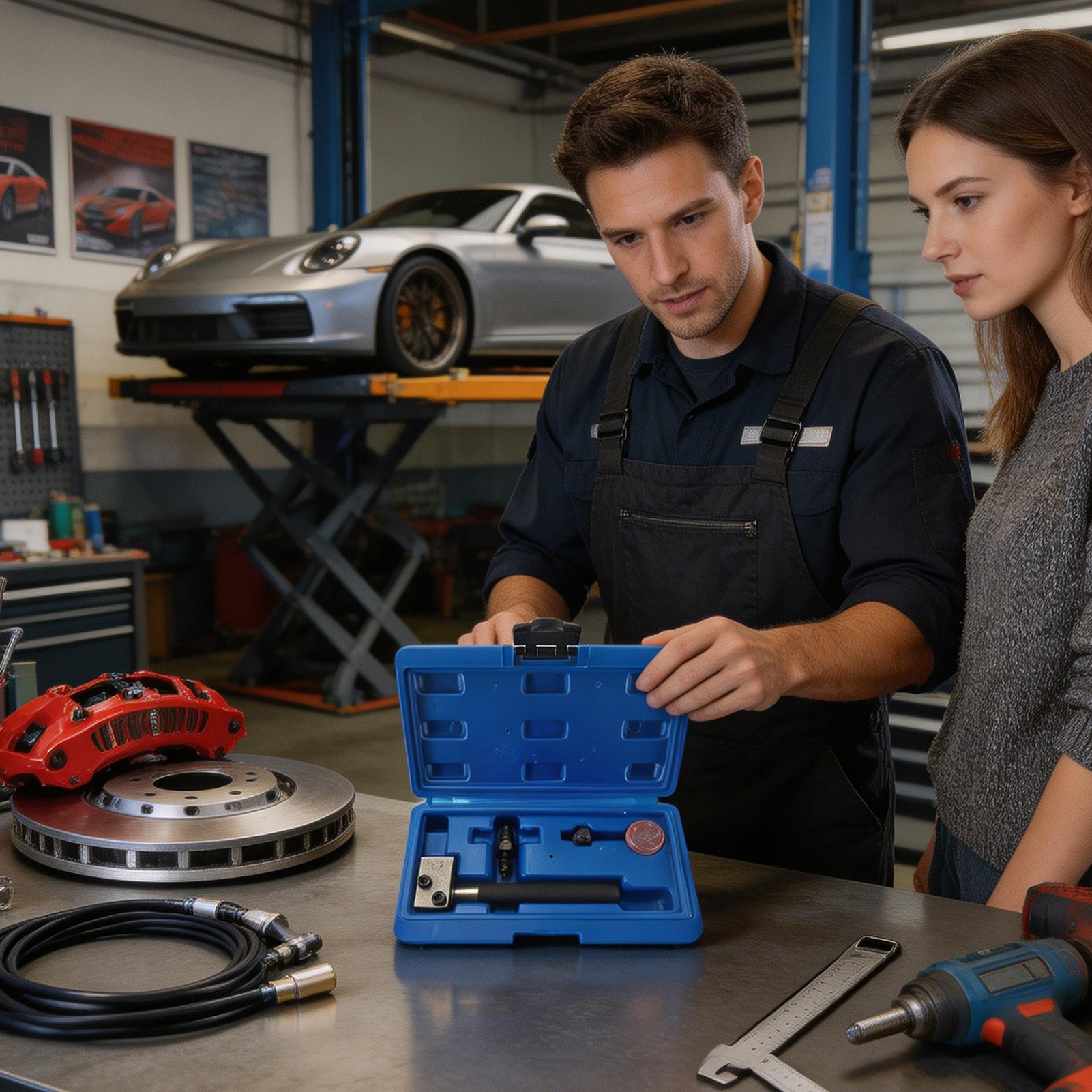Auto Repair Tools - Zestaw do naprawy przewodów hamulcowych, ręczne