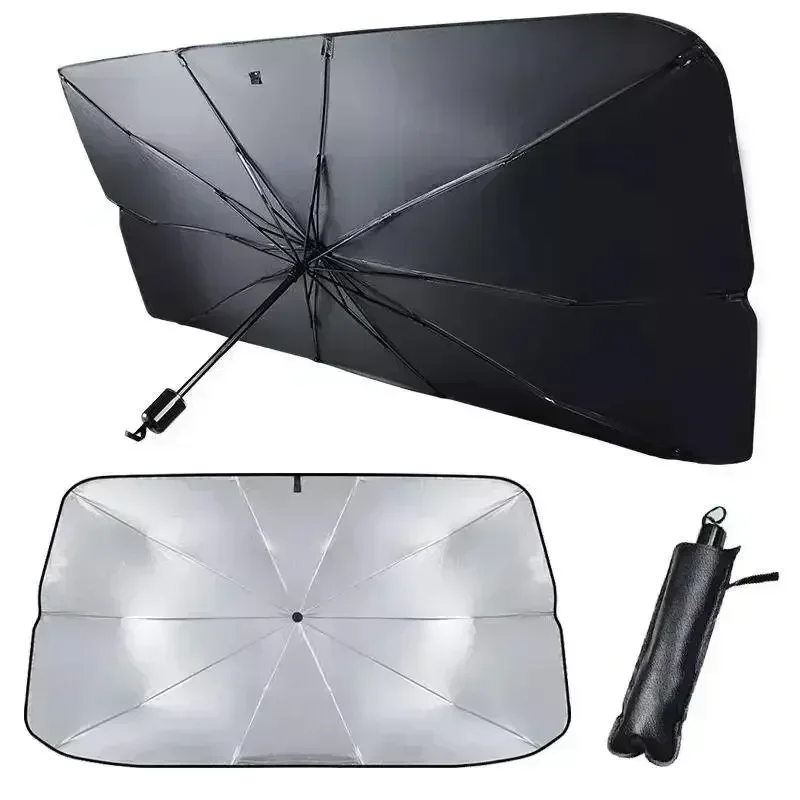 Car Sunshade Windshield Umbrella Foldable - Składana osłona przeciwsłoneczna do szyby samochodowej
