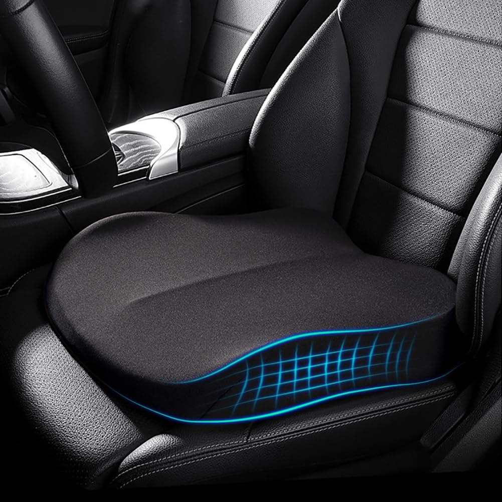 Memory Foam Car Neck Pillow Lumbar Support - Poduszka podwyższająca siedzenie samochodowe z pianki