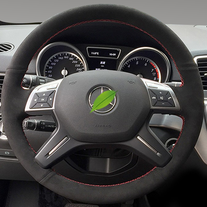 Car Steering Wheel Cover Anti Slip Breathable - Dla Mercedes Benz C GL M