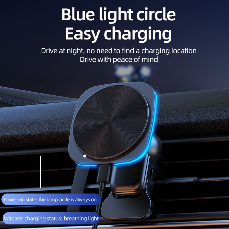 Magnetyczny uchwyt samochodowy – Wireless Car Charger Mount Fast Charging recenzja i cena
