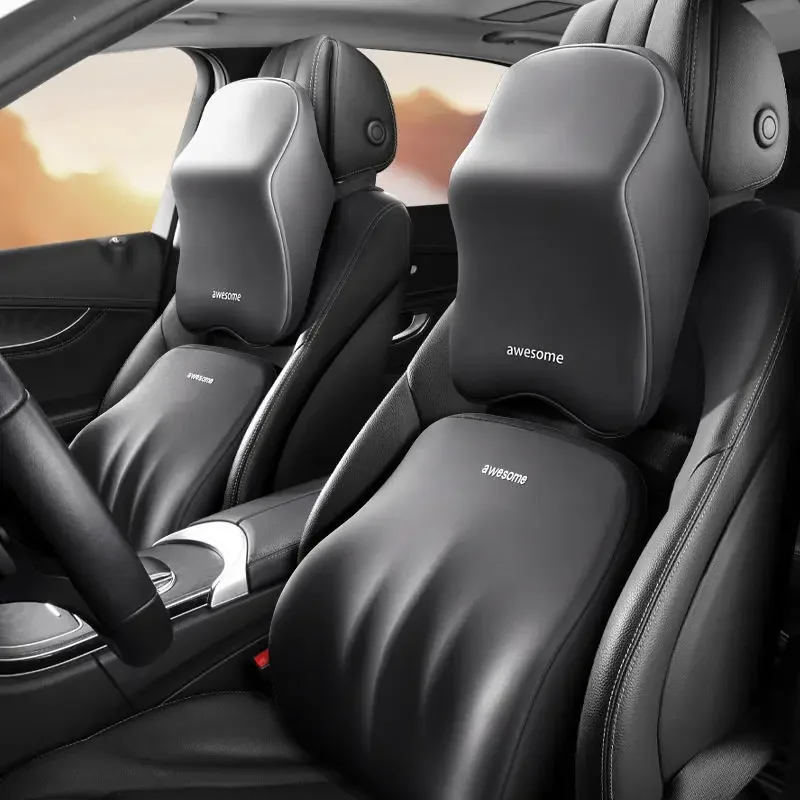 NOWOŚĆ Poduszka lędźwiowa do s – Memory Foam Car Neck Pillow Lumbar Support recenzja i cena