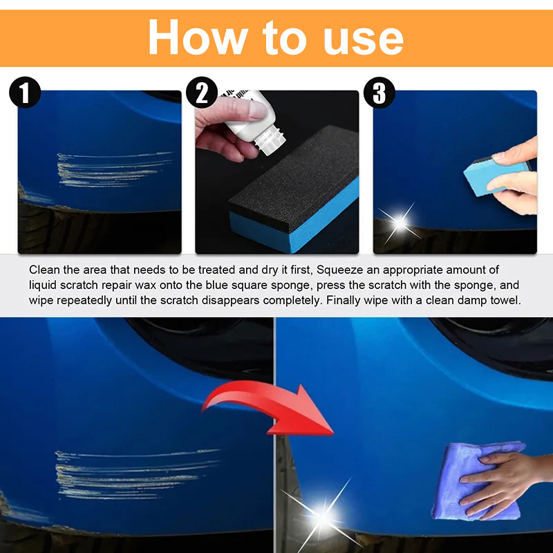 Narzędzia do pielęgnacji lakie – Car Scratch Repair Polishing Wax Paste recenzja i cena