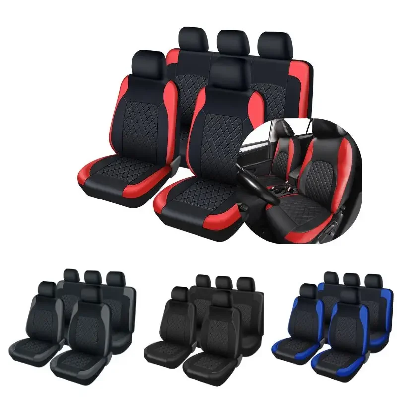 Uniwersalne pokrowce na siedze – Leather Car Seat Covers Full Set Universal recenzja i cena