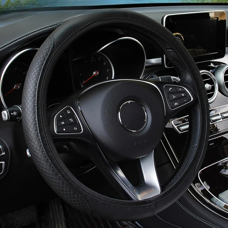 Pokrowiec na kierownicę samoch – Car Steering Wheel Cover Anti Slip Breathable recenzja i cena