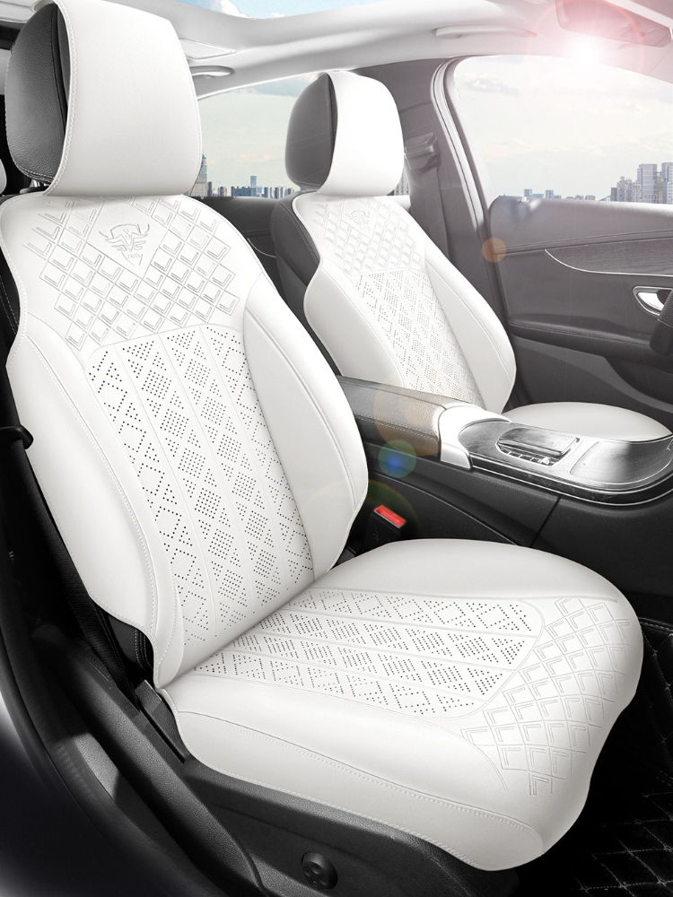 Wysokiej jakości skórzana podk – Leather Car Seat Covers Full Set Universal recenzja i cena