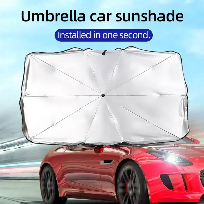 Składana osłona przeciwsłonecz – Car Sunshade Windshield Umbrella Foldable recenzja i cena
