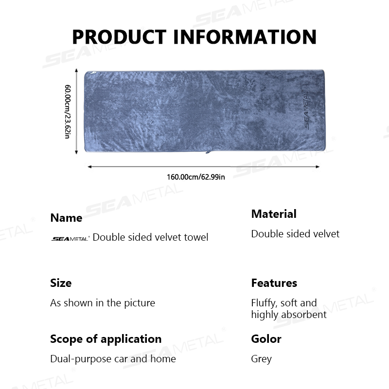 SEAMETAL myjnia samochodowa rę – Microfiber Car Drying Towel Super Absorbent recenzja i cena