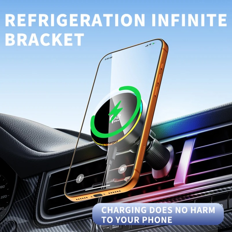 Magnetyczna ładowarka samochod – Wireless Car Charger Mount Fast Charging recenzja i cena