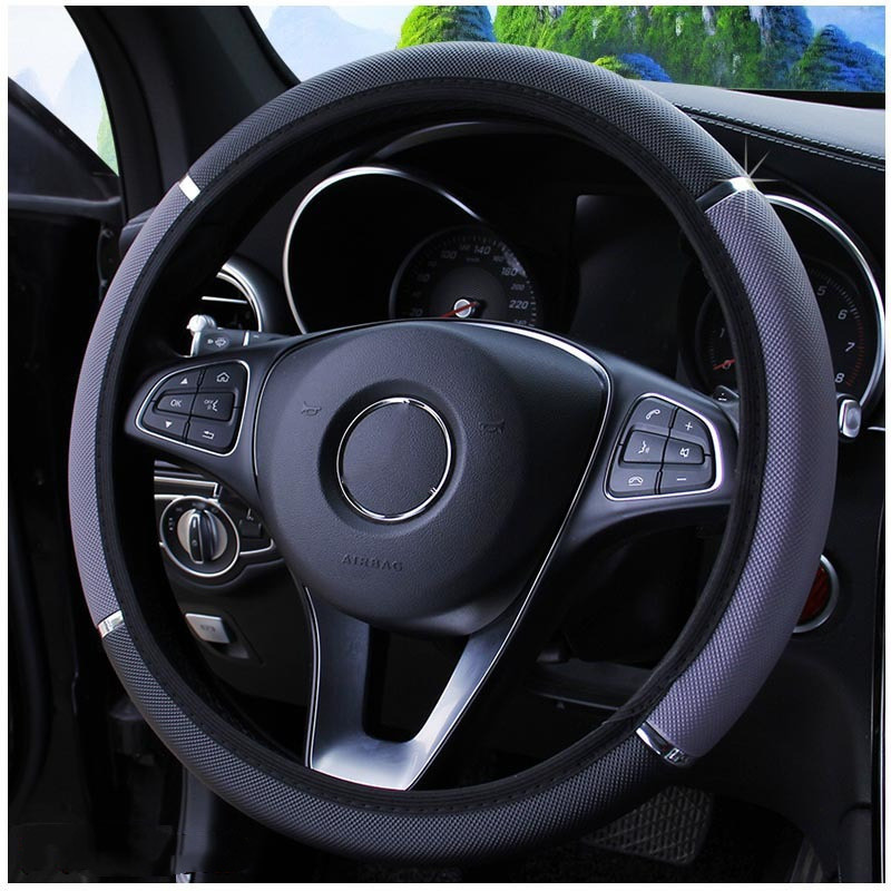 Nowe antypoślizgowe pokrowce n – Car Steering Wheel Cover Anti Slip Breathable recenzja i cena