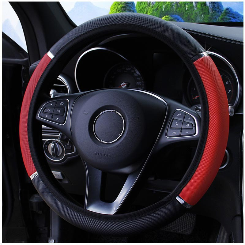 Nowe antypoślizgowe pokrowce n – Car Steering Wheel Cover Anti Slip Breathable recenzja i cena