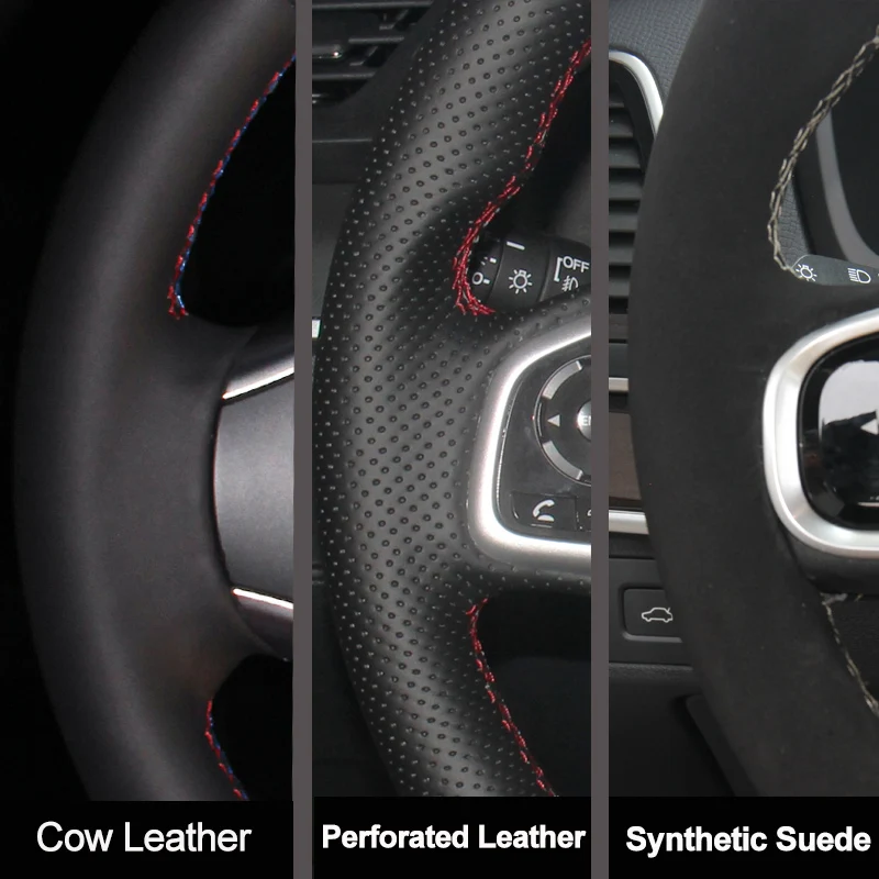 Dla Mercedes Benz C GL M Class – Car Steering Wheel Cover Anti Slip Breathable recenzja i cena